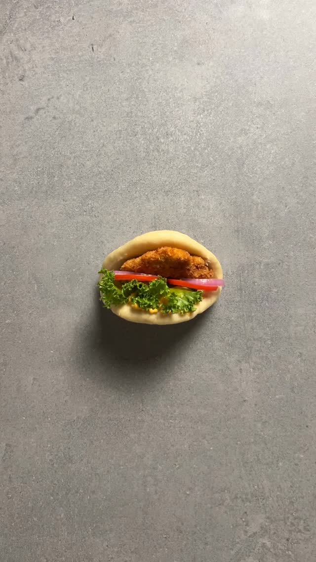 🥟 Crispy Chicken Bao Bun Heaven